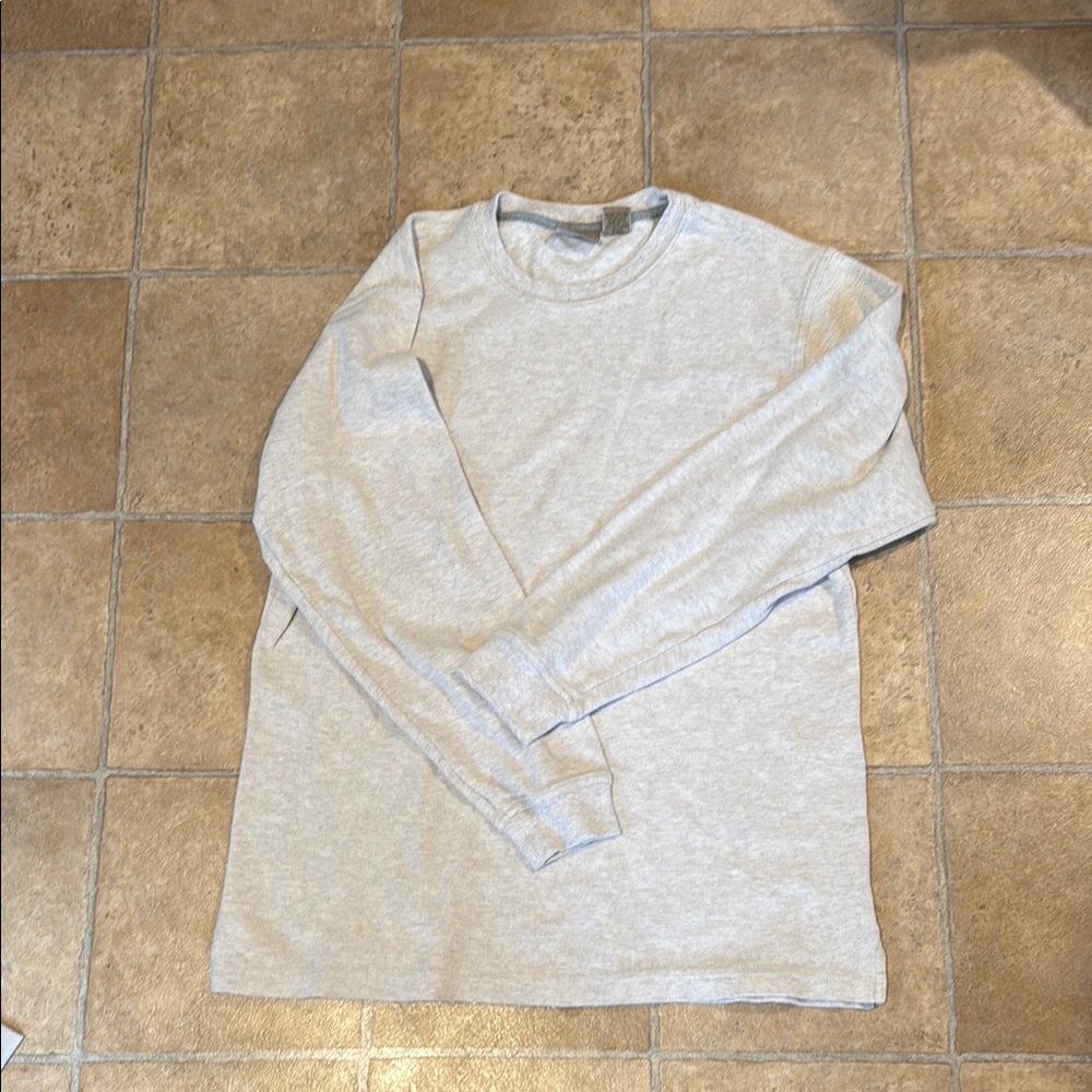Gray Long Sleeve Shirt